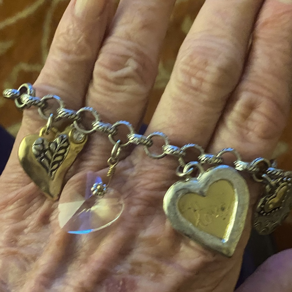 Chicos heart charm bracelet